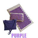 74*44cm Nature Linen Coconut Palm Massage Yoga Mat Sport Pillow Mat with Bag Lotus Spike Acupressure Mat Cushion Accupresure Mat