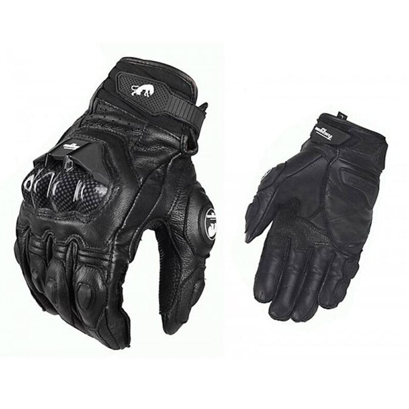 Hochwertige Echtlederhandschuhe Herren Luva Moto Motorradhandschuhe AFS6 Guantes Rekawice Motocyklowe