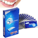 MJ 5D Gel Teeth Whitening Strips Oral Hygiene Care Double Elastic Tooth Bleaching Strips False Teeth Veneers Dental Whiten Tools