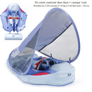 Mambobaby Baby Float Lying Swimming Ring Non-inflatable Buoy Waist Swim Rings Paddling Pool Floats Accessories Toys Swim Trainer