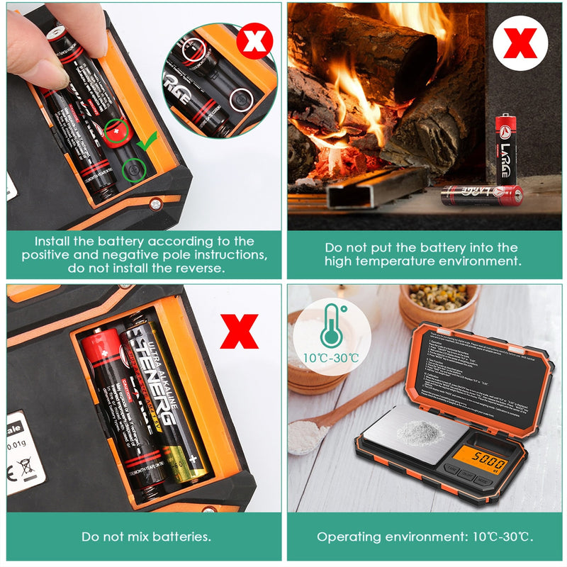 100g/0.01g Precision Digital Scale Mini Pocket Scales LCD Display for Diamond Weighting Gram Weight Scales