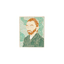 Pintor Van Gogh Autorretrato Broche Girasol VINCENT Esmalte Pin Jeans Mochila Arte Amantes Amigos Regalos