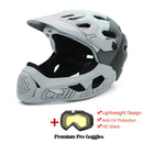 Casco de bicicleta Cairbull para hombre y mujer, casco de ciclismo de montaña MTB de cara completa en molde, gorras para casco de bicicleta deportiva de seguridad para carreras todoterreno