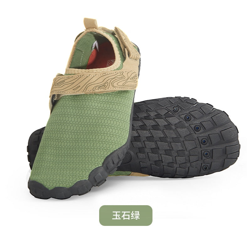 Zapatos de playa Naturehike antideslizantes para vadear río arriba, suela de goma gruesa, antideslizante, resistente al desgaste, diseño de orificio de drenaje inferior