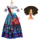 2-12Y Baby girl dress flower dress girl tutu princess dress cosplay costume halloween dress christmas show birthday party dress