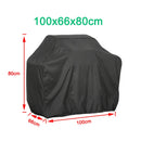BBQ Cover Outdoor Dust Waterproof Weber Heavy Duty Grill Cover Rain Protective outdoor Barbecue cover round bbq grill black