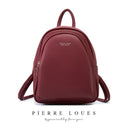 YIZHONG Mini-Rucksack aus Leder, multifunktional, kleiner Rucksack, Designer, berühmte Marke, Damen, Taschen, einfache Umhängetasche, Mochila