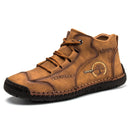 Comfortable Casual Leather Shoes Men Sneakers Leather Loafers Handmade Men Shoe Winter Breathable Flats Shoe Hot Sale Moccasins