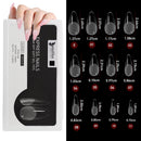 Beautilux Express Nails Soak Off Soft Traceless Gel Tips Press On DIY Nail Art Uñas postizas Cubierta completa Cápsulas americanas 552pcs