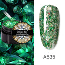 ROSALIND Gel Nail Polish Set Shiny Platinum Nails Art For Manicure Nail Gel Lak UV Colors Top Base Coat Primer Hybrid Varnishes