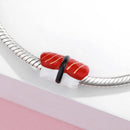 2021 Japanischer Stil Kultur Warme Wünsche Charms Metallperlen für Frauen 925 Sterling Silber Charm Schmuck für Armband Armreif Geschenk