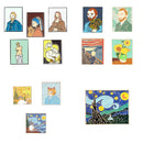Pintor Van Gogh Autorretrato Broche Girasol VINCENT Esmalte Pin Jeans Mochila Arte Amantes Amigos Regalos