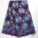 Swiss Voile Cotton Lace Fabric African 2021 Embroidery African Cotton Voile Lace Dubai Style For Everying Wedding Party 2491A