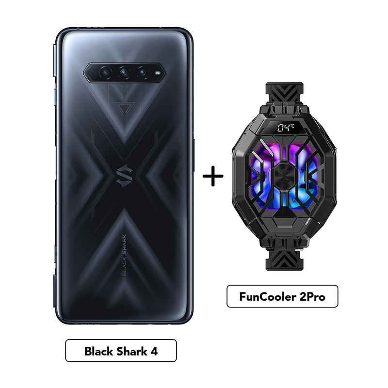 Black Shark 4 5G Gaming Phone Global Version Celular NFC Snapdragon 870 Magnetic Pop-Up Triggers 144Hz 67W Cellphone