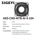 Cannondale Spider Power Meter Bicicleta Crank Spider Cadence para carretera Mtb Mountain Bike Cannondale Crankset Powermeter