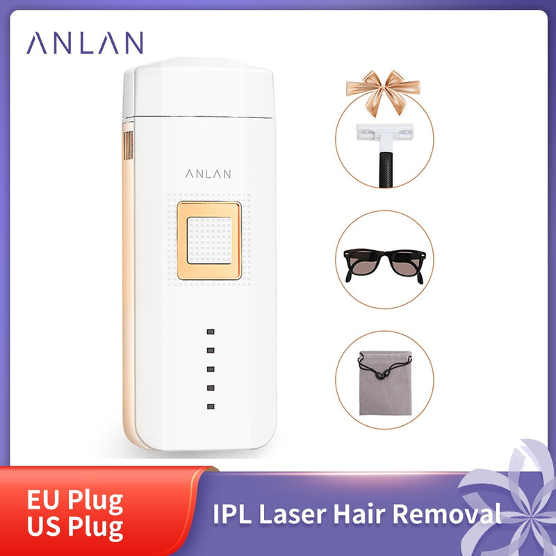 Handheld Laser Epilator Depilador Facial Permanent Hair Removal Device Whole Body Laser Hair Remover Machine Multilingual Manual