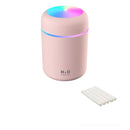 Humidificador portátil VIP USB Ultrasónico Dazzle Cup Aroma Difusor Cool Mist Maker Humidificador de aire Purificador con luz romántica