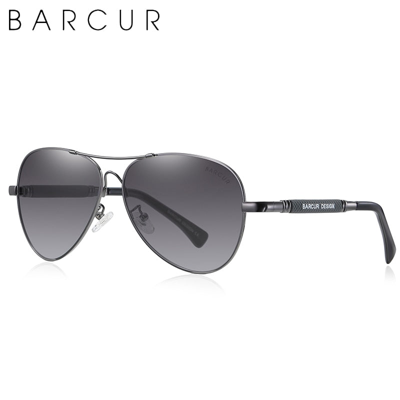 BARCUR Original Men Sunglasses Polarized Anti Blue Light Protect Men&