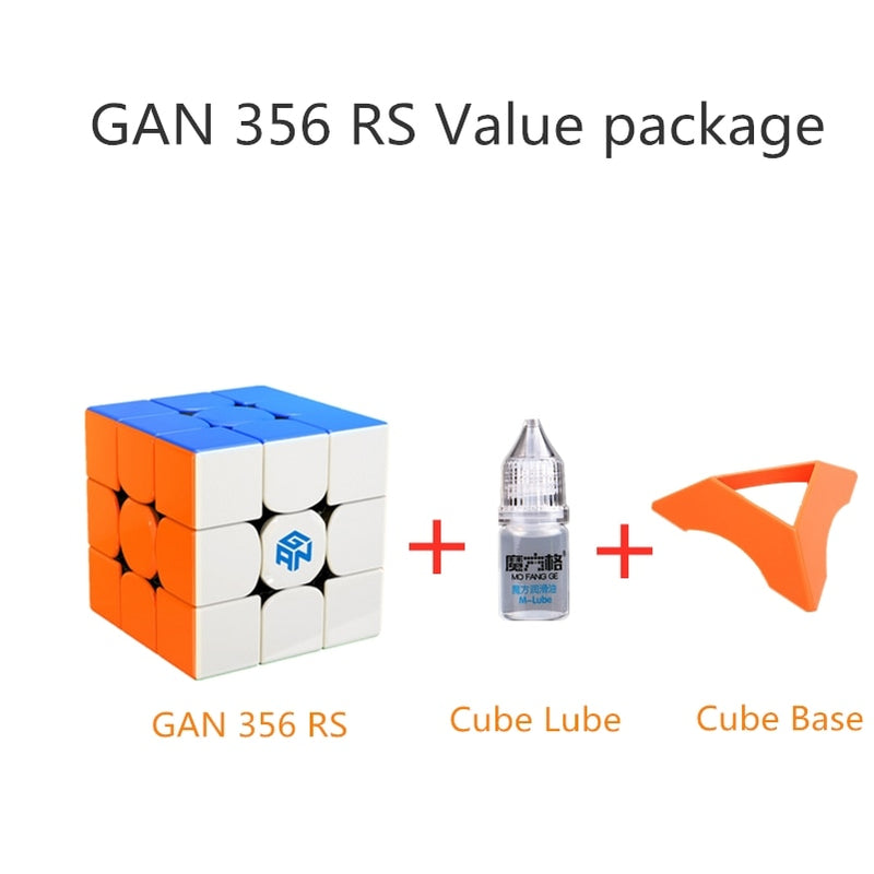 New GAN 356 cube GAN356 RS 3x3x3 Magic cube Professional Speed Cube Puzzle cube 3x3x3 GAN 356 RS cube 3x3x3 Educational Toys