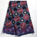 Swiss Voile Cotton Lace Fabric African 2021 Embroidery African Cotton Voile Lace Dubai Style For Everying Wedding Party 2491A