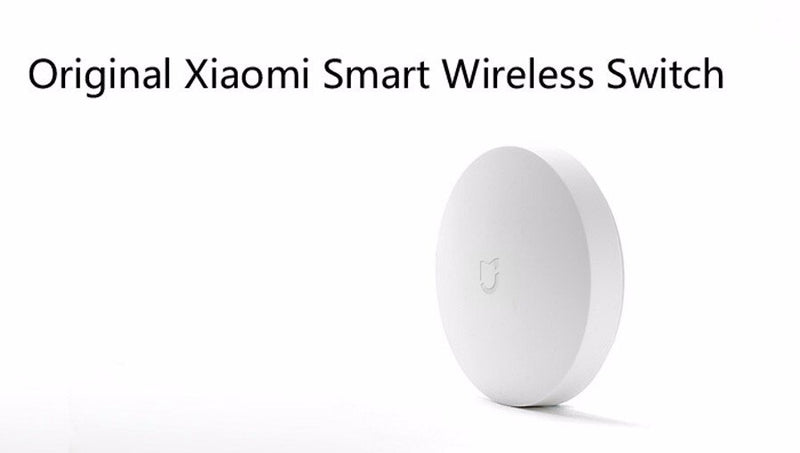 2018 Xiaomi Smart Wireless Switch für Xiaomi Smart Home House Control Center Intelligenter weißer Multifunktionsschalter im Karton