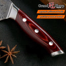 GRANDSHARP, cuchillo japonés de Damasco de 67 capas, cuchillo de Chef Damasco de 8 pulgadas, hoja de VG-10, cuchillos de cocina de Damasco, mango Pakka PRO, nuevo