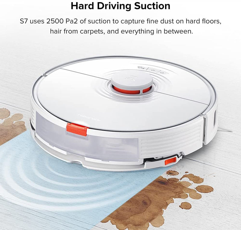 Roborock S7 Robot Vacuum Cleaner For Home Laser Navigation sonic Robot Vacuums