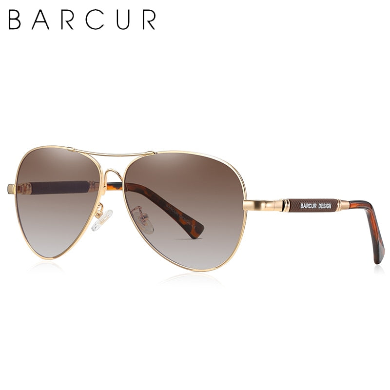 BARCUR Original Men Sunglasses Polarized Anti Blue Light Protect Men&