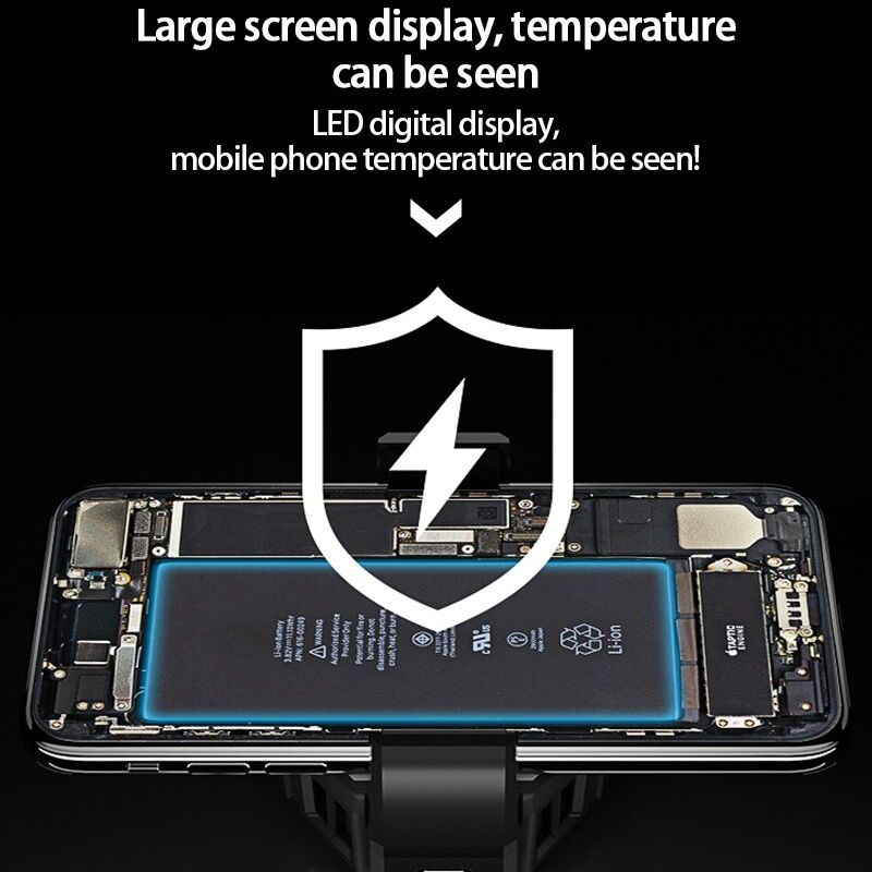 DL05 DL06 FL05 teléfono móvil enfriador ventilador radiador para iPhone Samsung Xiaomi juego teléfono enfriador portátil disipador de calor fresco