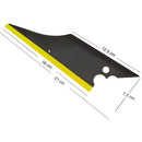 5 uds escobilla de goma herramientas de tintado de vinilo rascador de limpieza de vidrio de ventana pala de nieve limpiaparabrisas accesorios de lavado de coche 5A26Y