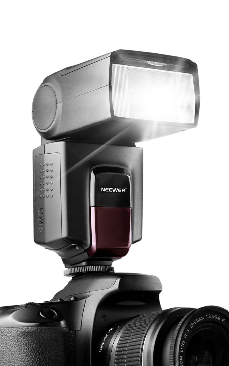 Flash Speedlite Neewer TT560 para Canon 6D/60D/700D/Nikon D7100/D90/D7000/D5300/todas las cámaras con zapata estándar + Softbox