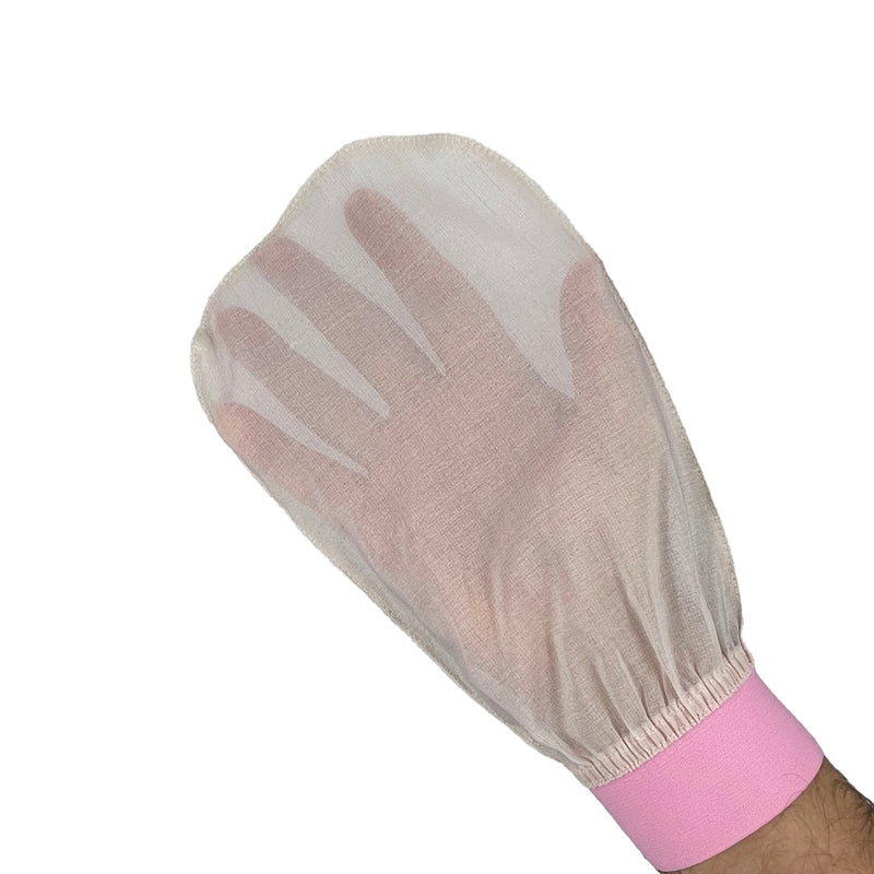 Bathing Glove %100 Raw Cocoon Turkish Silk Exfoliating Glove Kese Glove Scrub Bath Sponge Luva Esfoliante Мочалка Для Душа