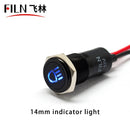 12v Blue LED High Beam Indicator Light