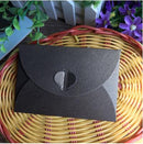 (10 pieces/lot) Mini 10.5x7.2cm Love Buckle Pearl Envelopes Wedding Invitations New Year Greeting Cards Christmas Cards