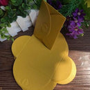 (10 pieces/lot) Mini 10.5x7.2cm Love Buckle Pearl Envelopes Wedding Invitations New Year Greeting Cards Christmas Cards