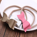 3pcs/lot Cute Bow Baby Headband for Girl Nylon Head Bands Turban Newborn Headbands Hairbands for Kids Baby Hair Accessories