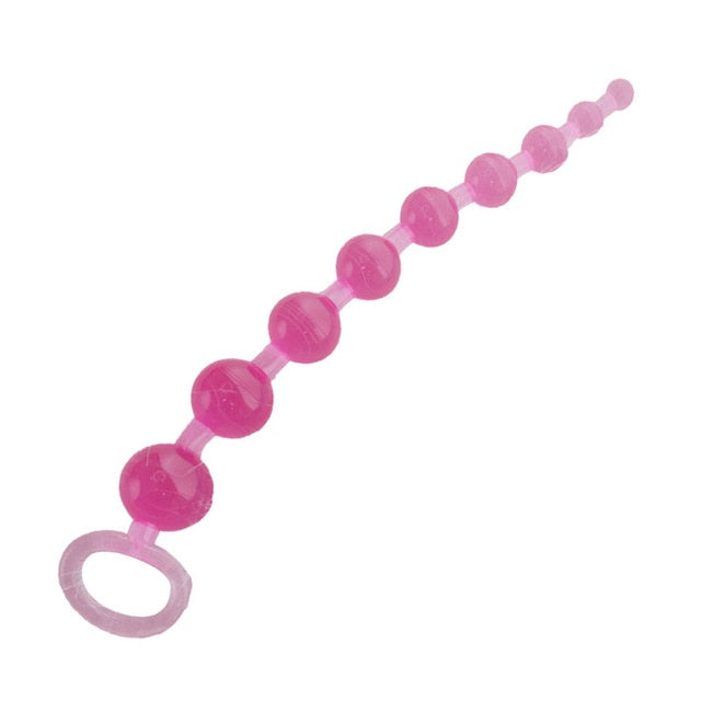 Smoo Analkugeln Sexspielzeug für Frauen Männer Gay Plug Play Pull Ring Ball Anal Stimulator Butt Beads G-Punkt