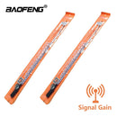 2Pcs Walkie Talkie NA-771 Gain Antenna Baofeng Antenna Signal Extend NA771 SMA-F Universal Portable Radio UV-5R UV-82 BF-888S