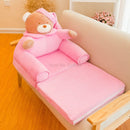 5%Disassembled Washed Kids Sofa Fashion Children Sofa Folding Cartoon Cute Baby Mini Sofa Kindergarten Baby Seat Sofa