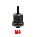 Hand Rivet Nut Gun Head nuts Simple installation Manual Riveter Rivnut Tool Accessory for Nuts M3 M4 M5 M6 M8 M10