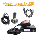 Baojie BJ-218 Mini Mobile Radio Car Radio FM Transceiver 25W VHF UHF BJ218 Vericle Car Ham Radio Dual Band Walkie Talkie
