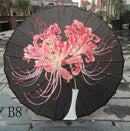 Silk Women Umbrella Japanese Cherry Blossoms Silk  Ancient Dance Umbrella Decorative Umbrella Chinese Style Oil Paper Umbrella