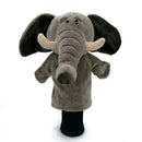 Todo tipo de animales Fundas para cabezas de golf que se ajustan a Fairway Woods Men Lady Golf Club Cover Mascot Novedad Lindo regalo