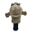 Todo tipo de animales Fundas para cabezas de golf que se ajustan a Fairway Woods Men Lady Golf Club Cover Mascot Novedad Lindo regalo