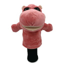 Todo tipo de animales Fundas para cabezas de golf que se ajustan a Fairway Woods Men Lady Golf Club Cover Mascot Novedad Lindo regalo