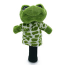 Todo tipo de animales Fundas para cabezas de golf que se ajustan a Fairway Woods Men Lady Golf Club Cover Mascot Novedad Lindo regalo