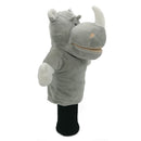 Todo tipo de animales Fundas para cabezas de golf que se ajustan a Fairway Woods Men Lady Golf Club Cover Mascot Novedad Lindo regalo