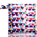 [LECY ECO LIFE] 1pc Multi-functional size 18*18 Wet Bag Reusable bag for Mama Cloth pads, Menstrual Pad, sanitary pads bags