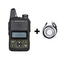 100% Original BAOFENG BF-T1 MINI Walkie Talkie UHF 400-470MHz Portable T1 Two Way Radio Ham Radio Amador Micro USB Transceiver