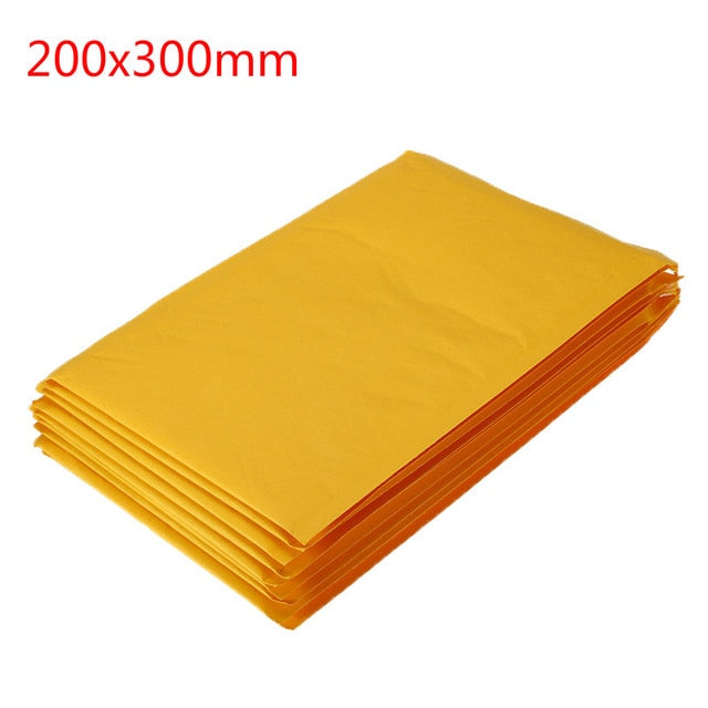 50 PCS/Lot Kraft Paper Bubble Envelopes Bags Mailers Padded Shipping Envelope With Bubble Mailing Bag Drop Shipping